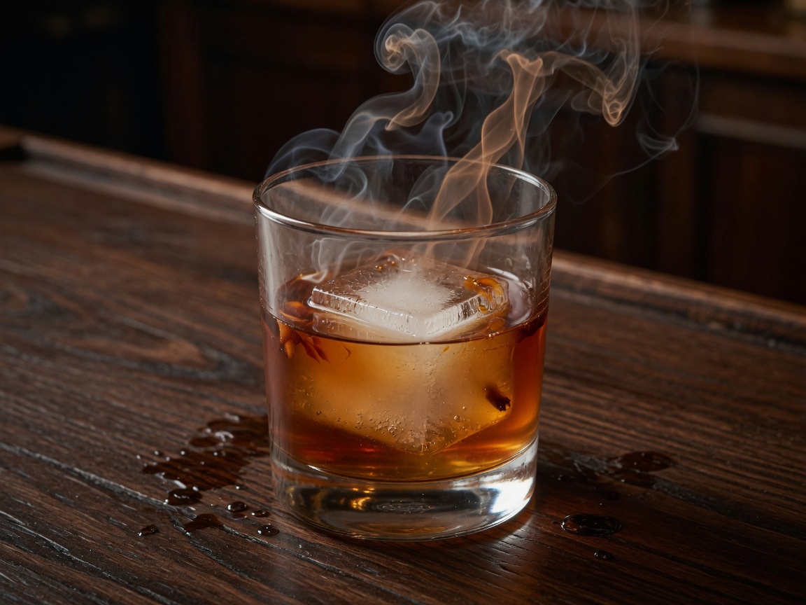 Cedar-Smoke Old Fashioned