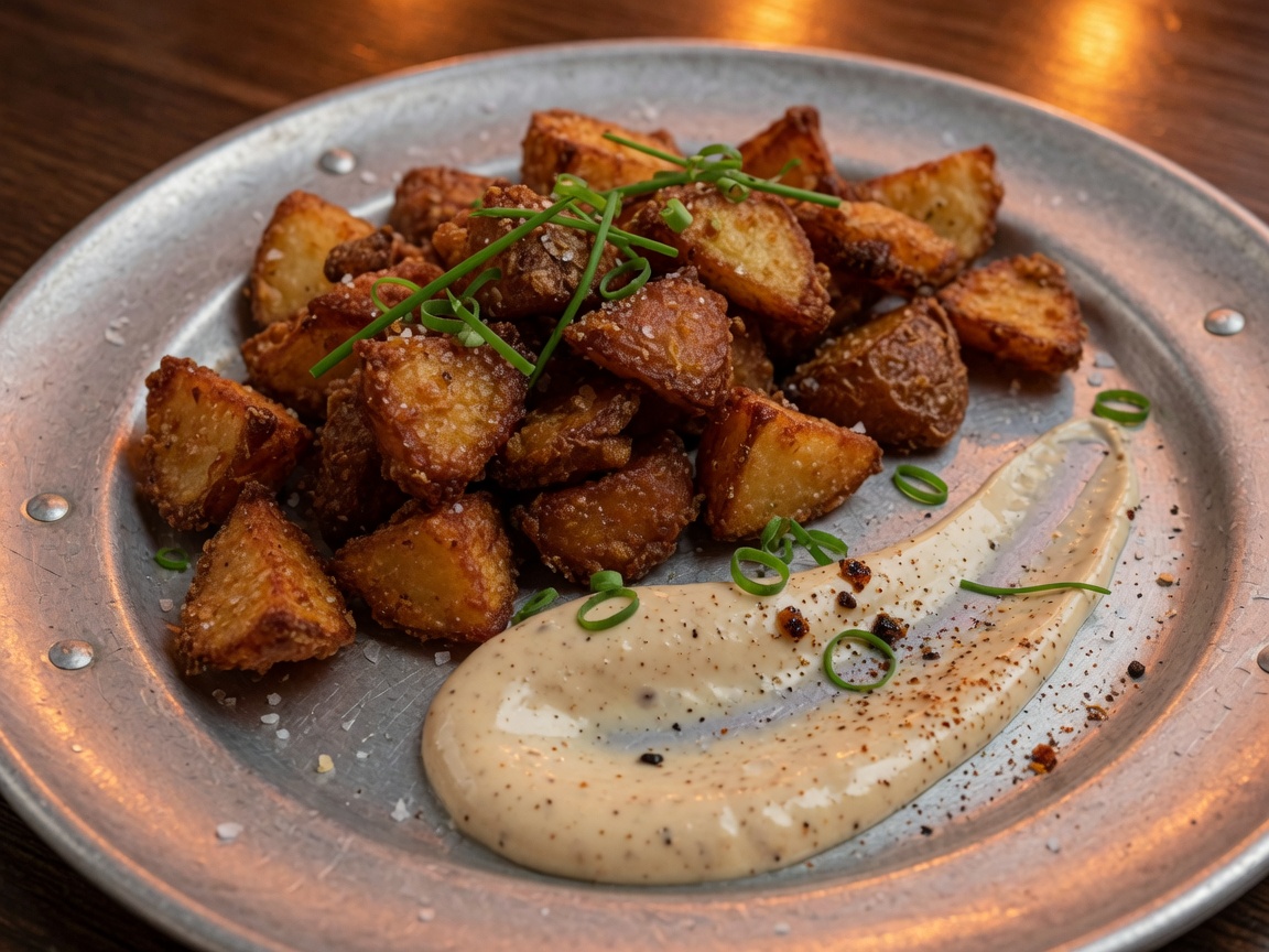 Crispy Potatoes and Aioli