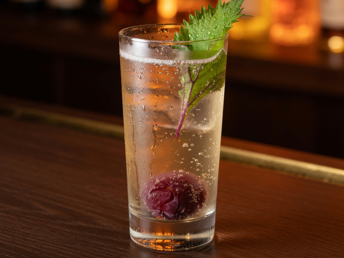 Salted Plum Highball