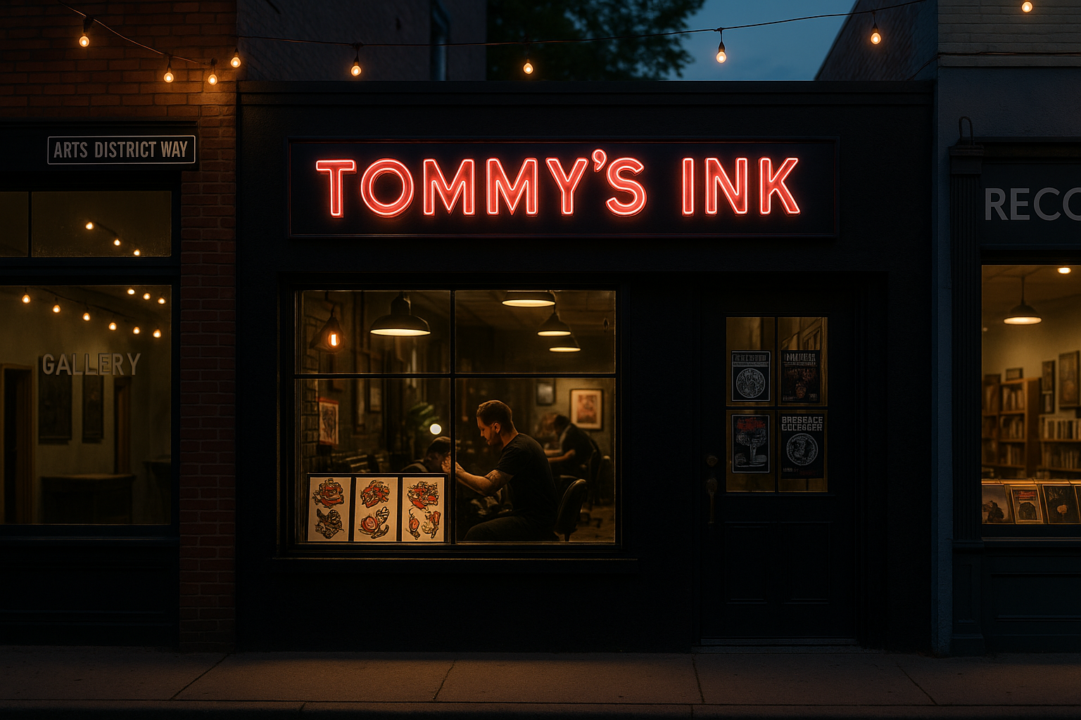 Tommy's Ink tattoo parlor