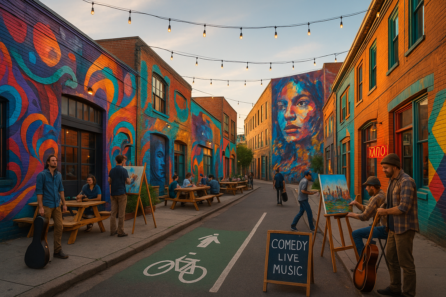 Arts District murals