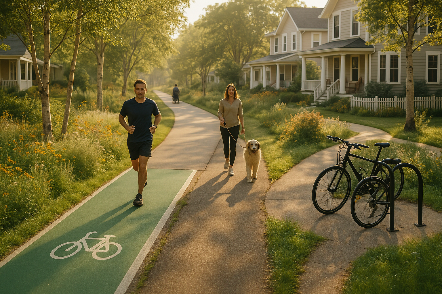 Greenway morning