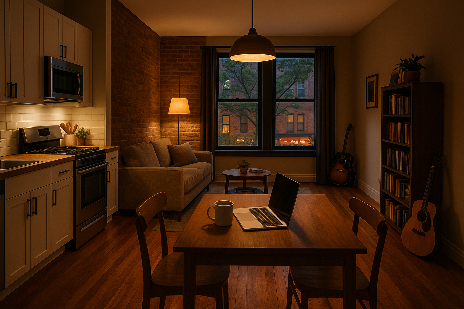 Midtown apartment interior