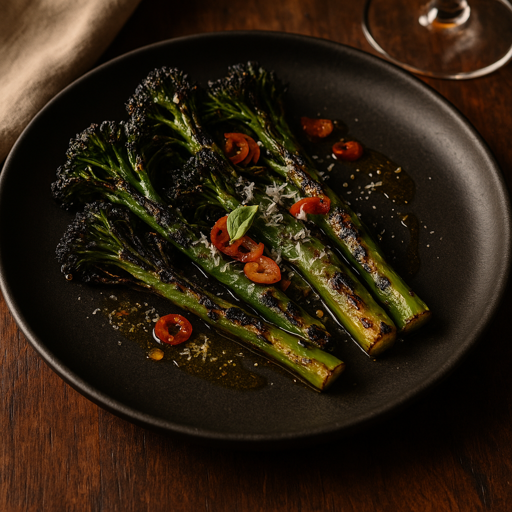 Charred Broccolini