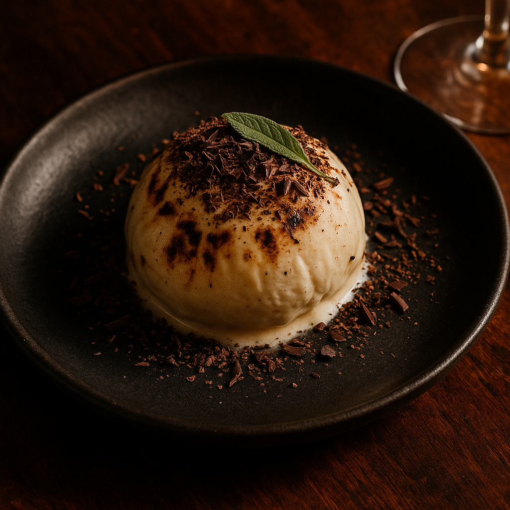Cherry-Wood Smoked Ice Cream
