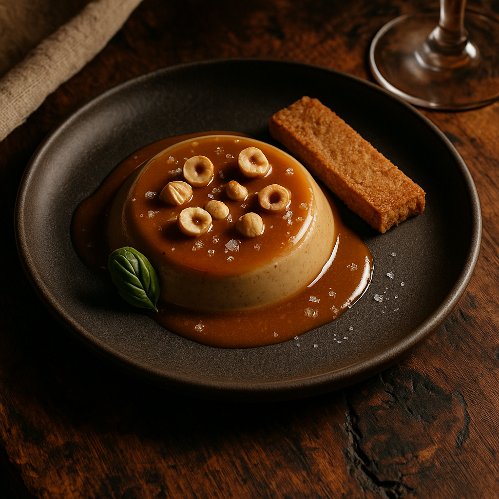 Hazelnut Budino