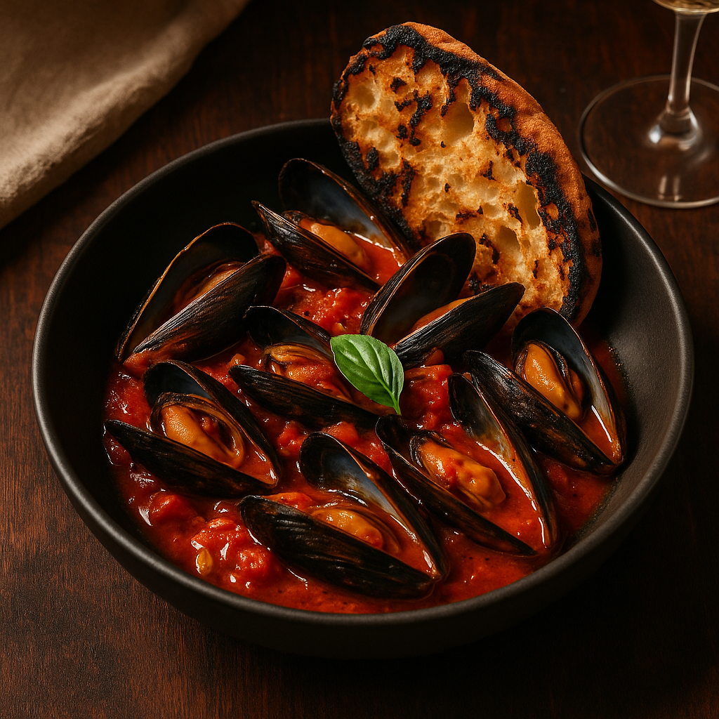 Mussels alla Pizzaiola