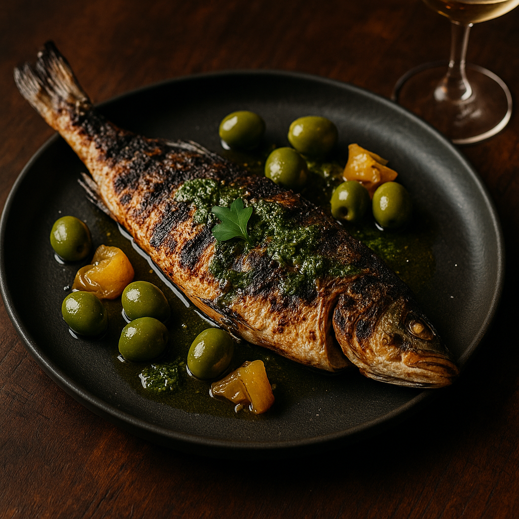 Whole Branzino