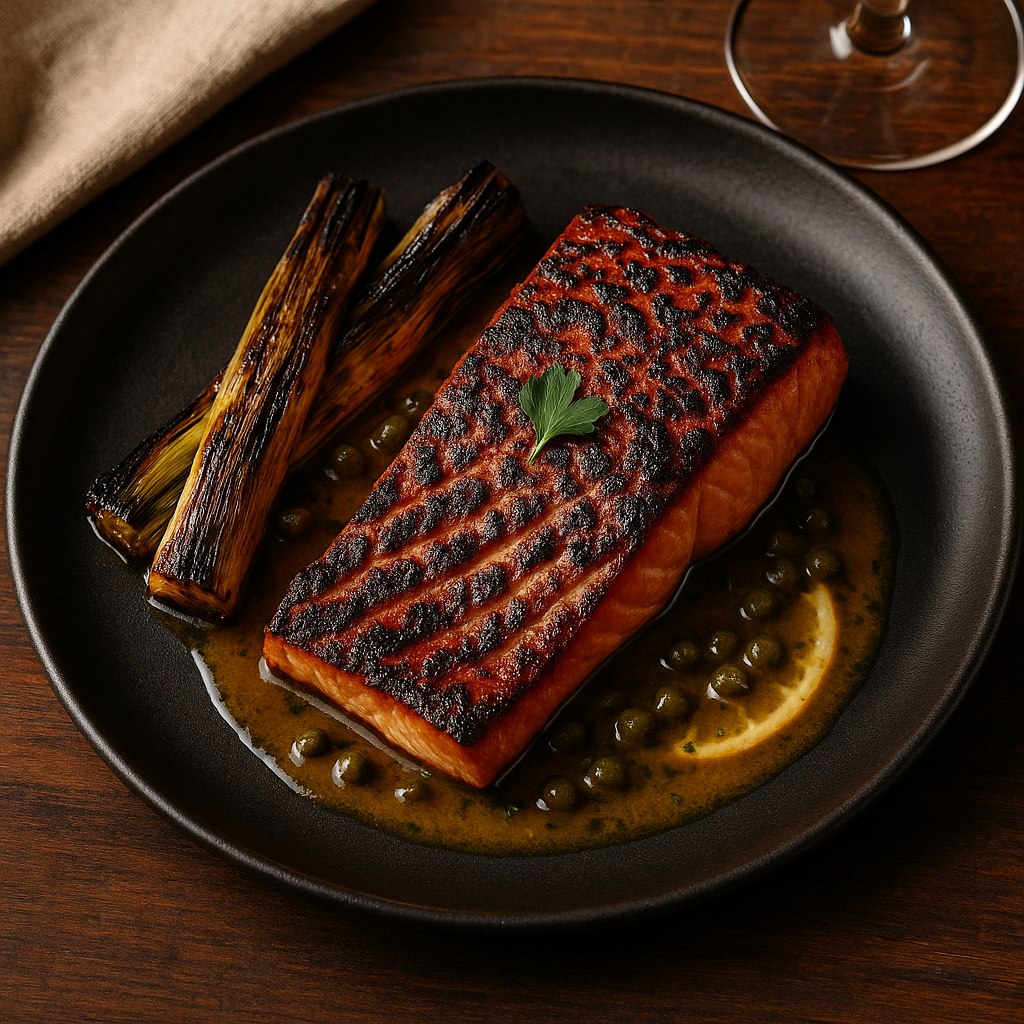 Wood-Fired Salmon